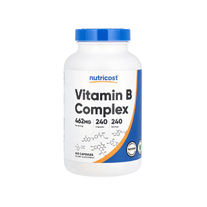 VITAMIN B COMPLEX 462 MG - fco 240 cap (complejo B)