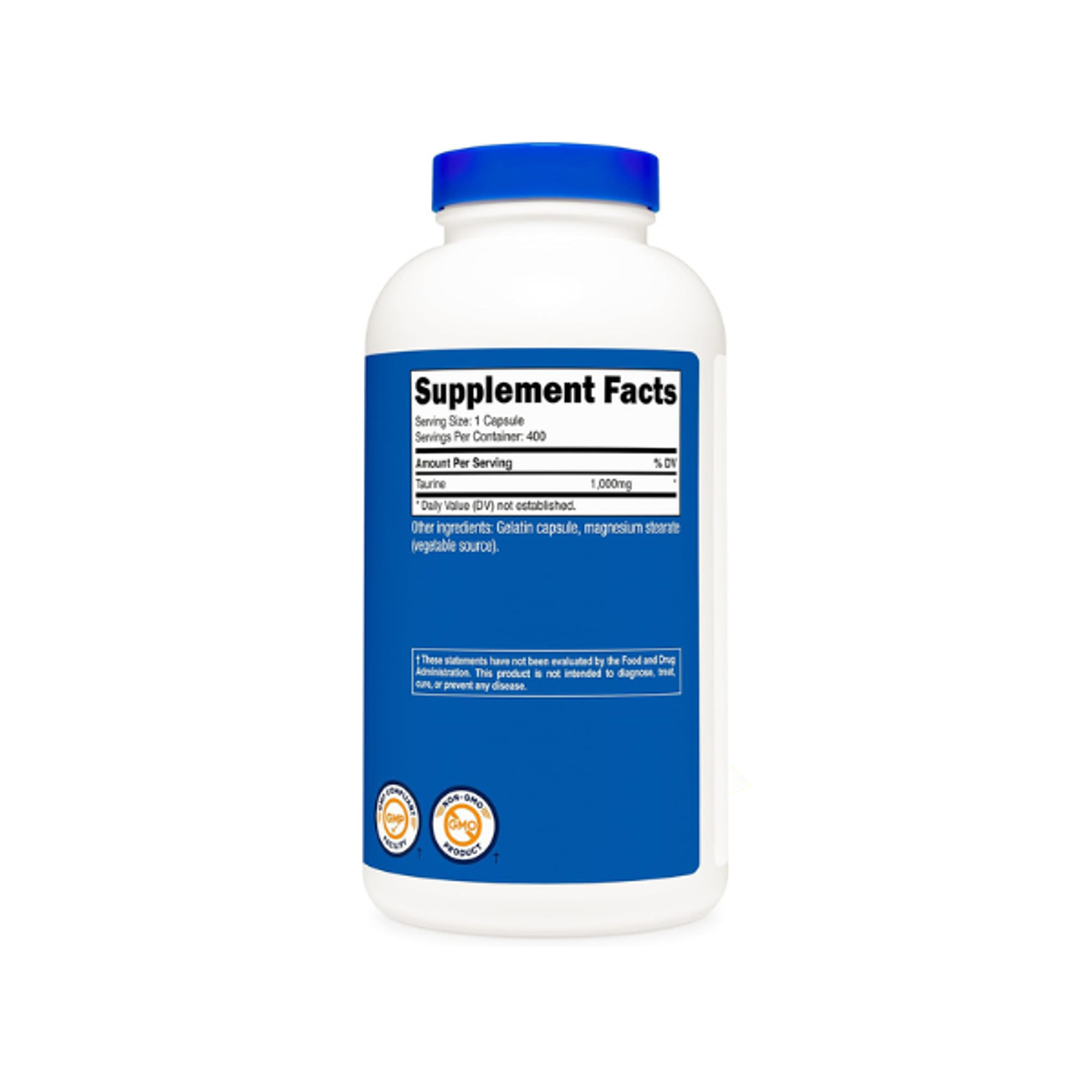 NUTRICOST TAURINE 1000 MG - fco 400 cap (taurina) 3