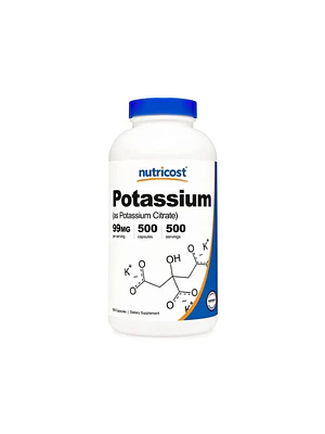 POTASSIUM CITRATE 99 MG - fco 500 cap (citrato de potasio) 
