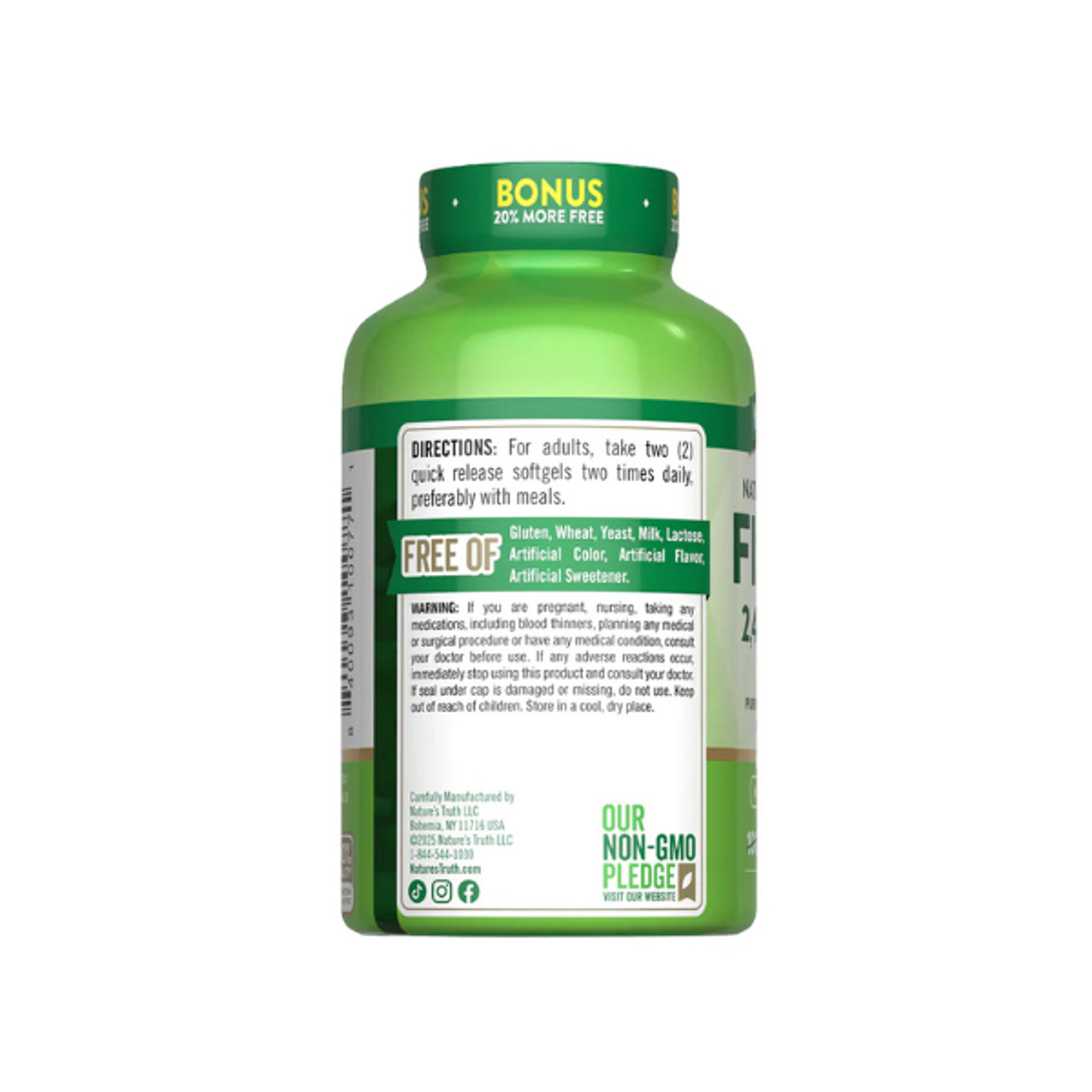 FISH OIL 2400 mg ( omega 3 ) - Fco x 250 softgel 3