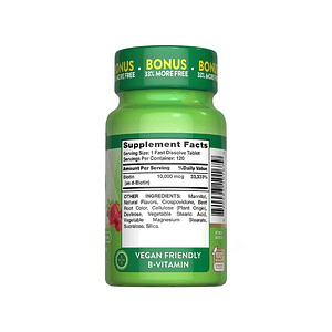 BIOTIN 10000mcg (biotina) - Fco x 120 softgel