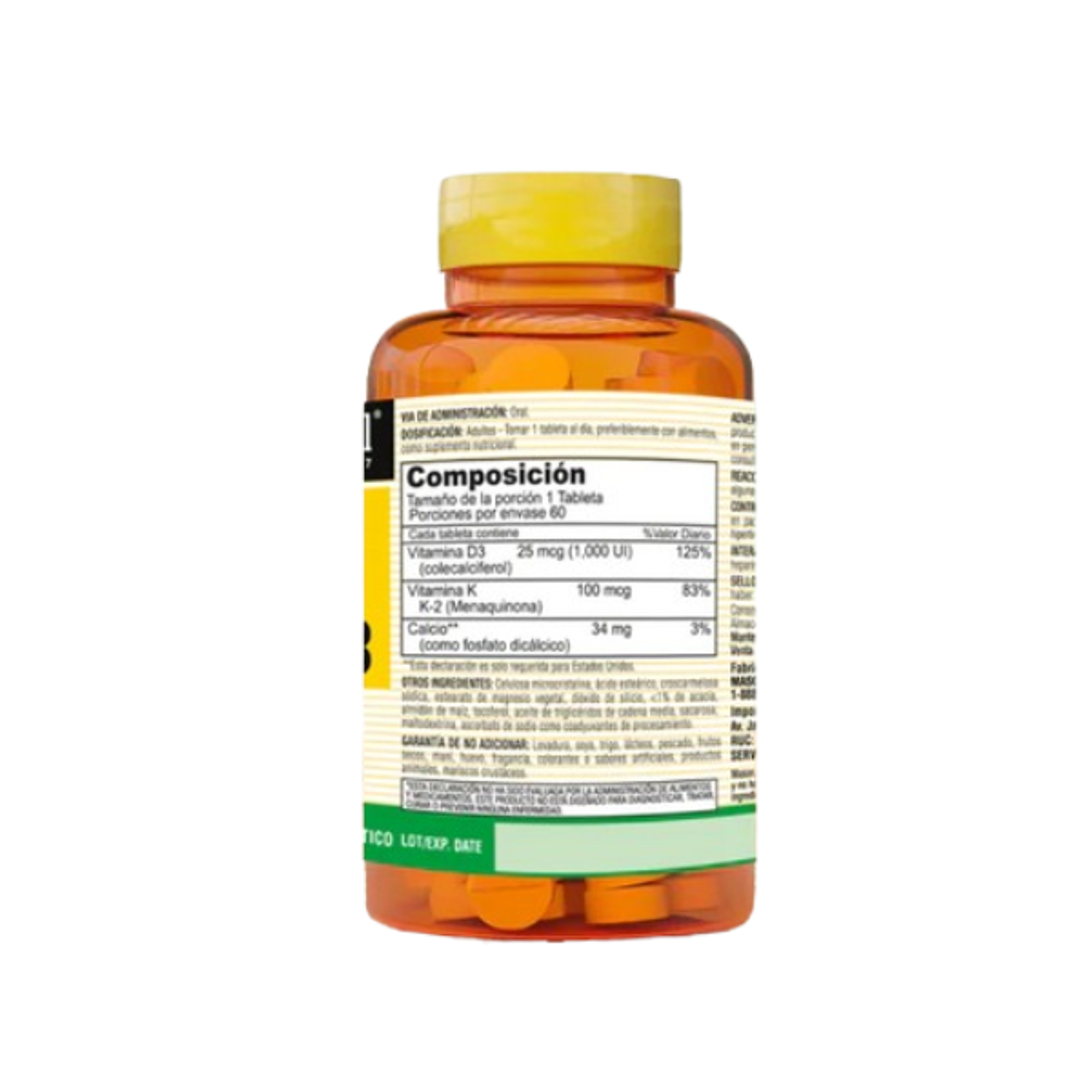 K2 + D3 - fco x 60 tab - MASON - VENTA LIBRE - PROMOCION 2