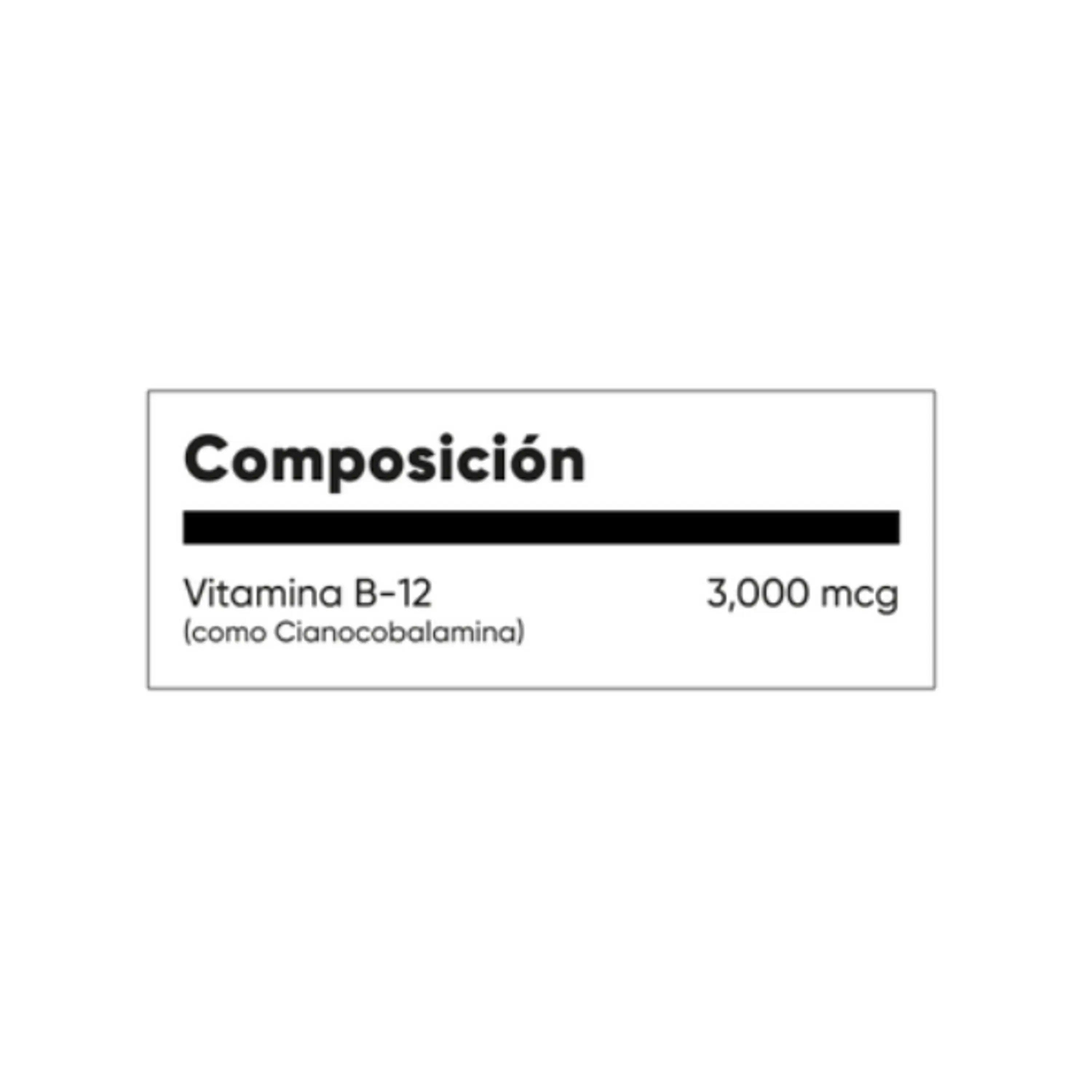 B12 * 3000 mg - fco x 60 tab - MASON - VENTA LIBRE - PROMOCION 3