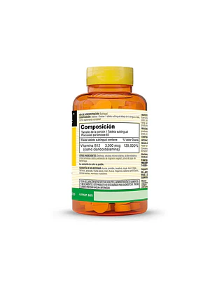 B12 * 3000 mg - fco x 60 tab - MASON - VENTA LIBRE - PROMOCION