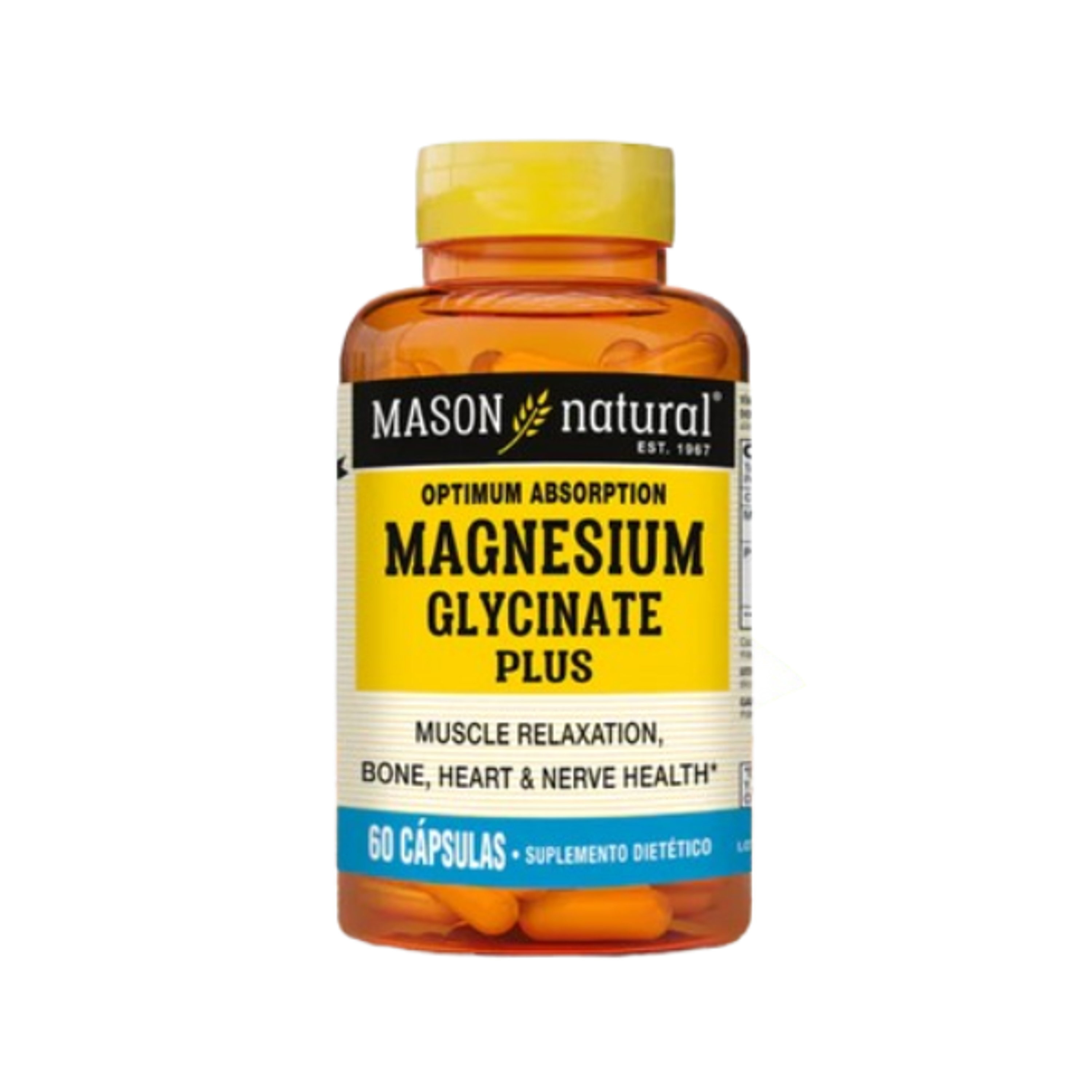 MAGNESIUM GLYCINATE plus - fco x 60 cap. - MASON - VENTA LIBRE - PROMOCION 1