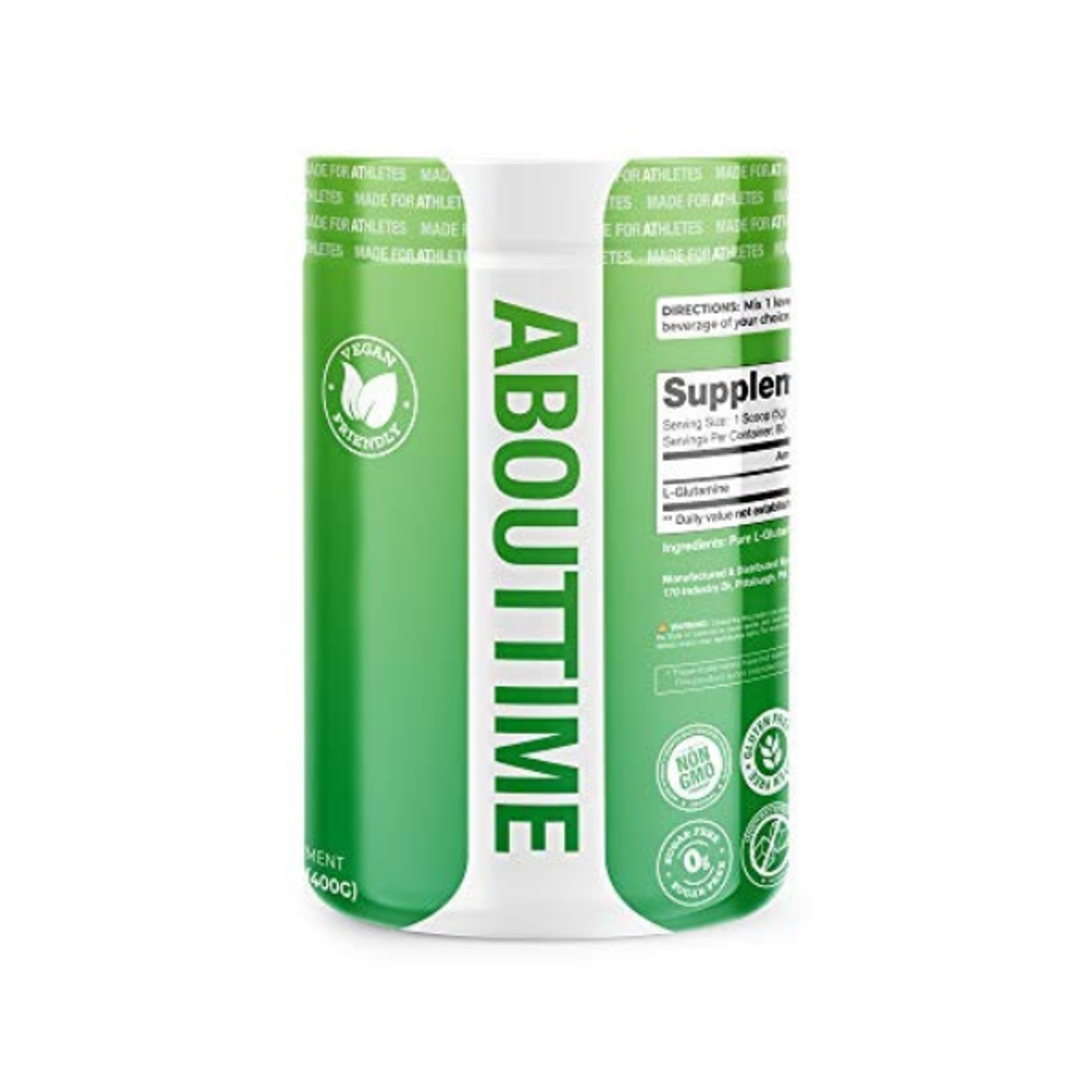 L - GLUTAMINA unflavored - fco x 400 g. 2