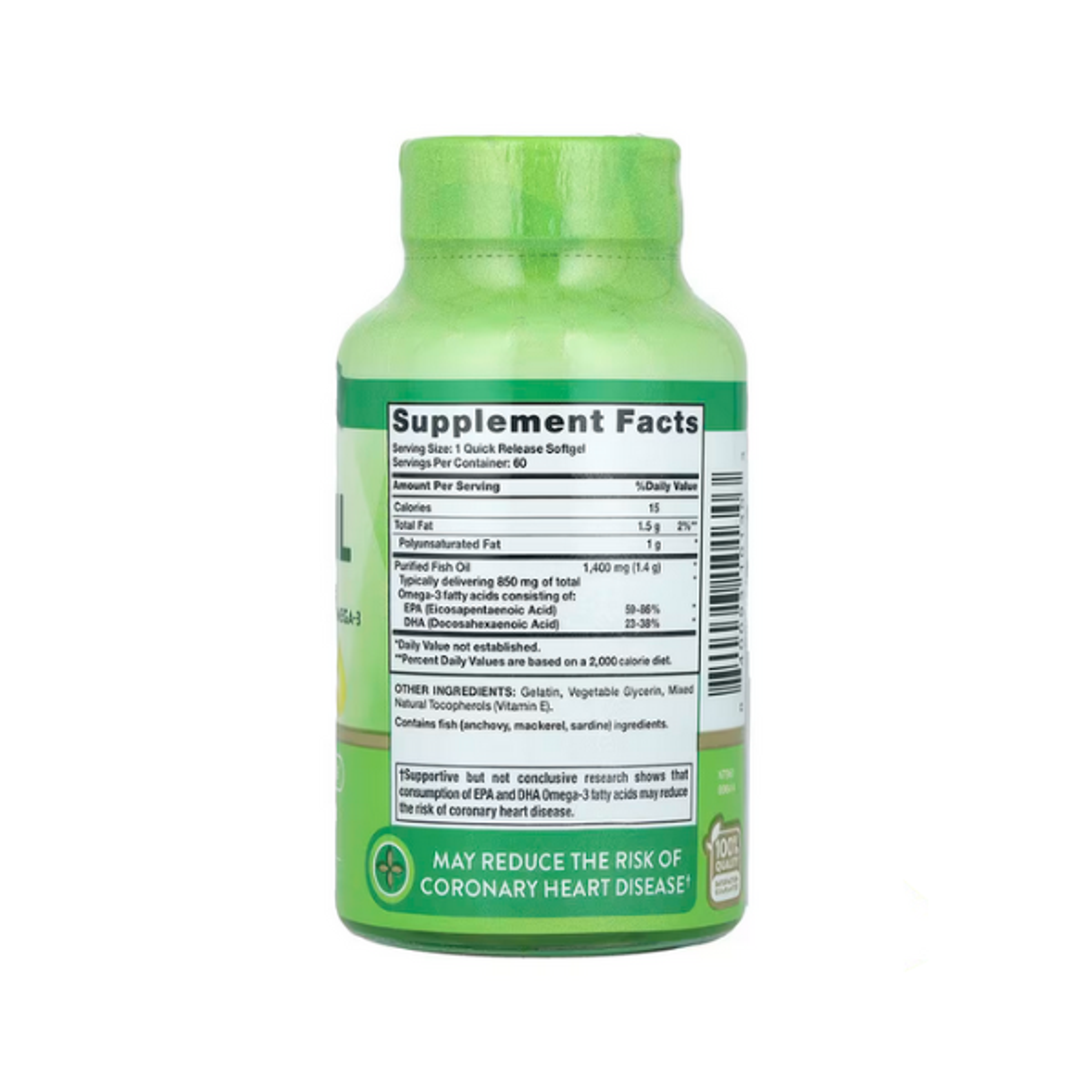 FISH OIL 1400 mg ( omega 3 ) - Fco x 60 softgel 4