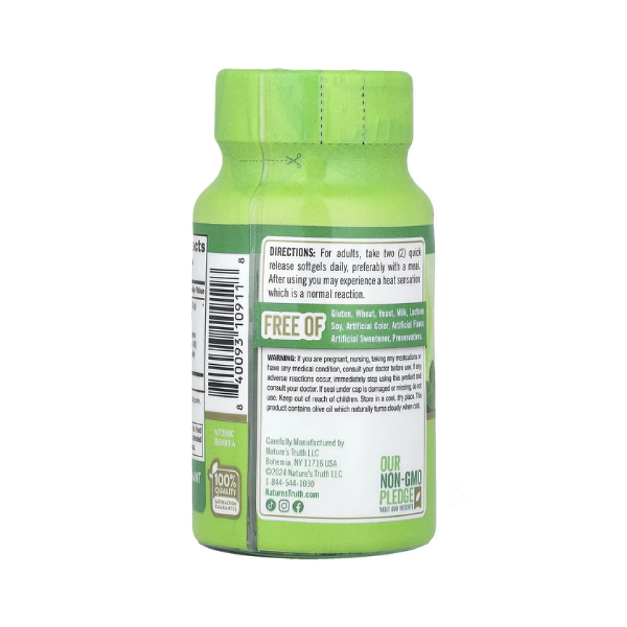 OIL OFF OREGANO 4000mg (aceite de oregano) - fco 90 softgels 3