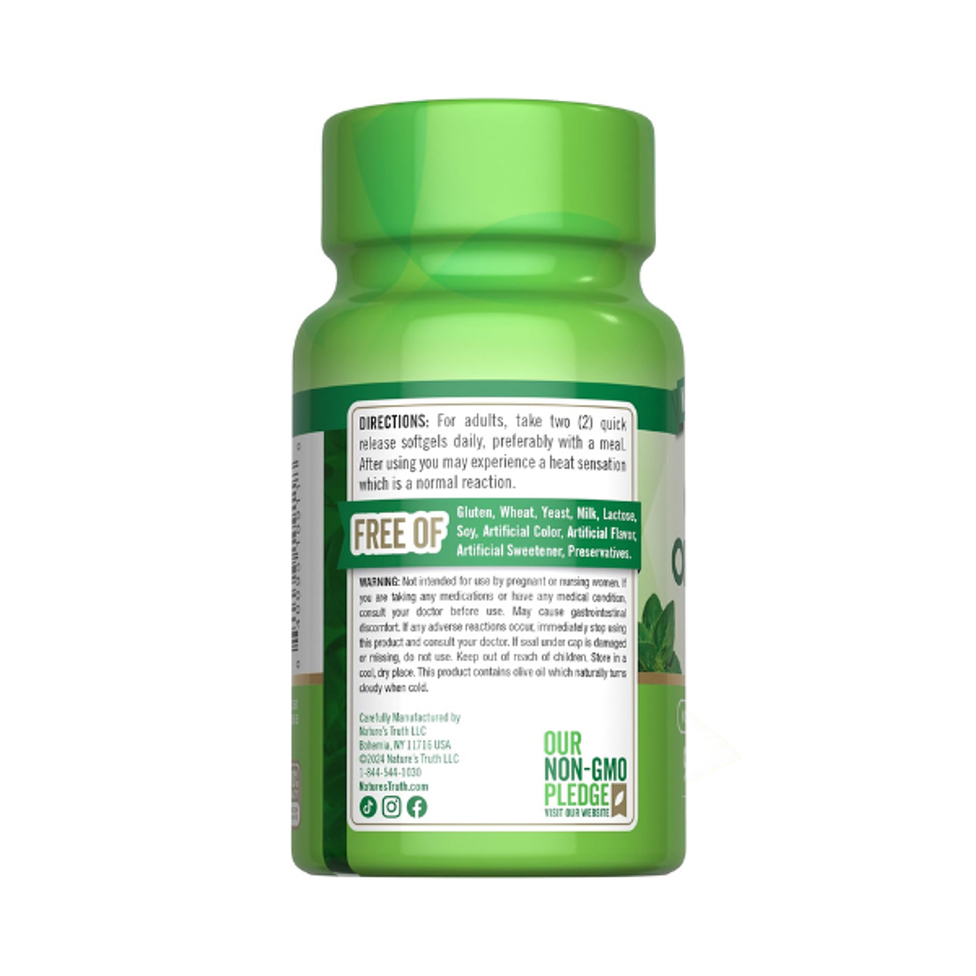 OIL OFF OREGANO 4000mg (aceite de oregano) - fco 90 softgels 4
