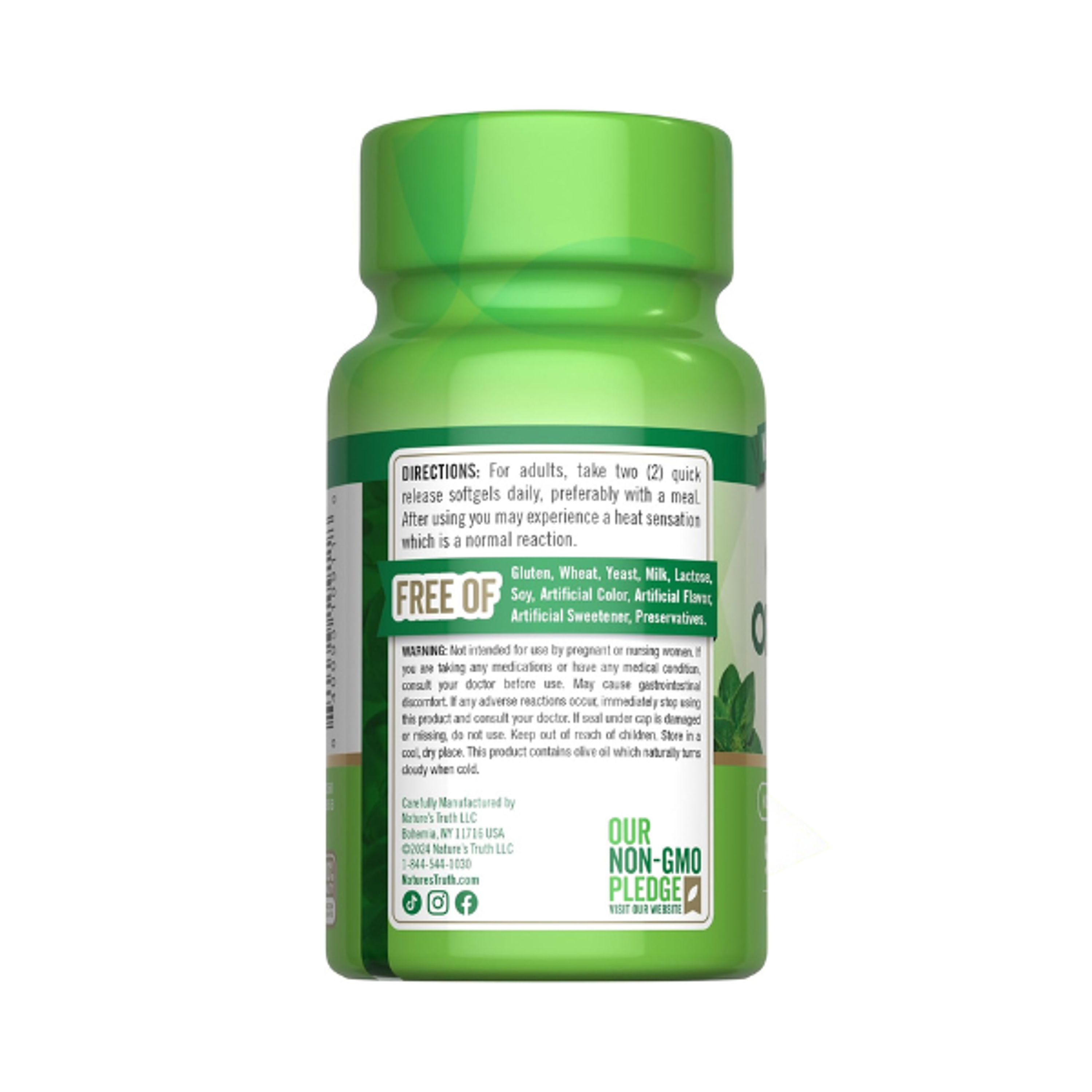 OIL OFF OREGANO 4000mg (aceite de oregano) - fco 90 softgels 4
