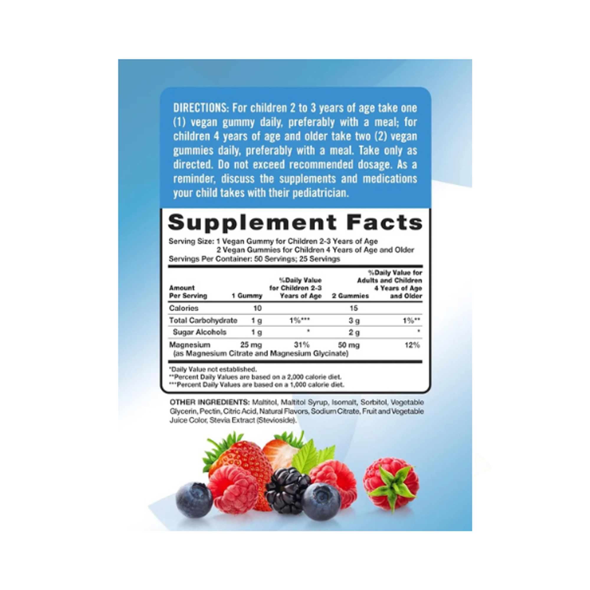 MAGNESIUM GUMMIES KIDS (magnesio) - fco 50 gomitas  2