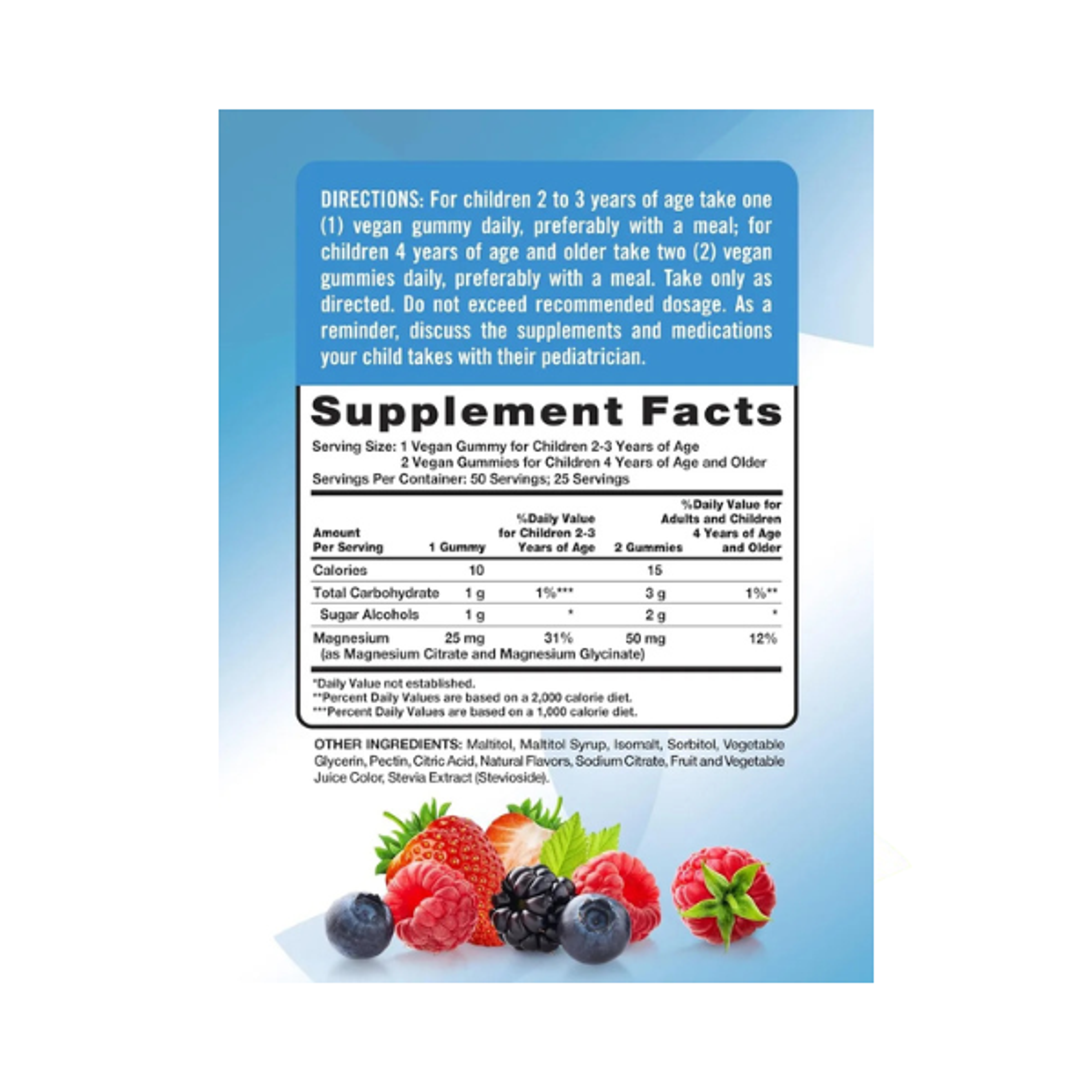 MAGNESIUM GUMMIES KIDS (magnesio) - fco 50 gomitas  2