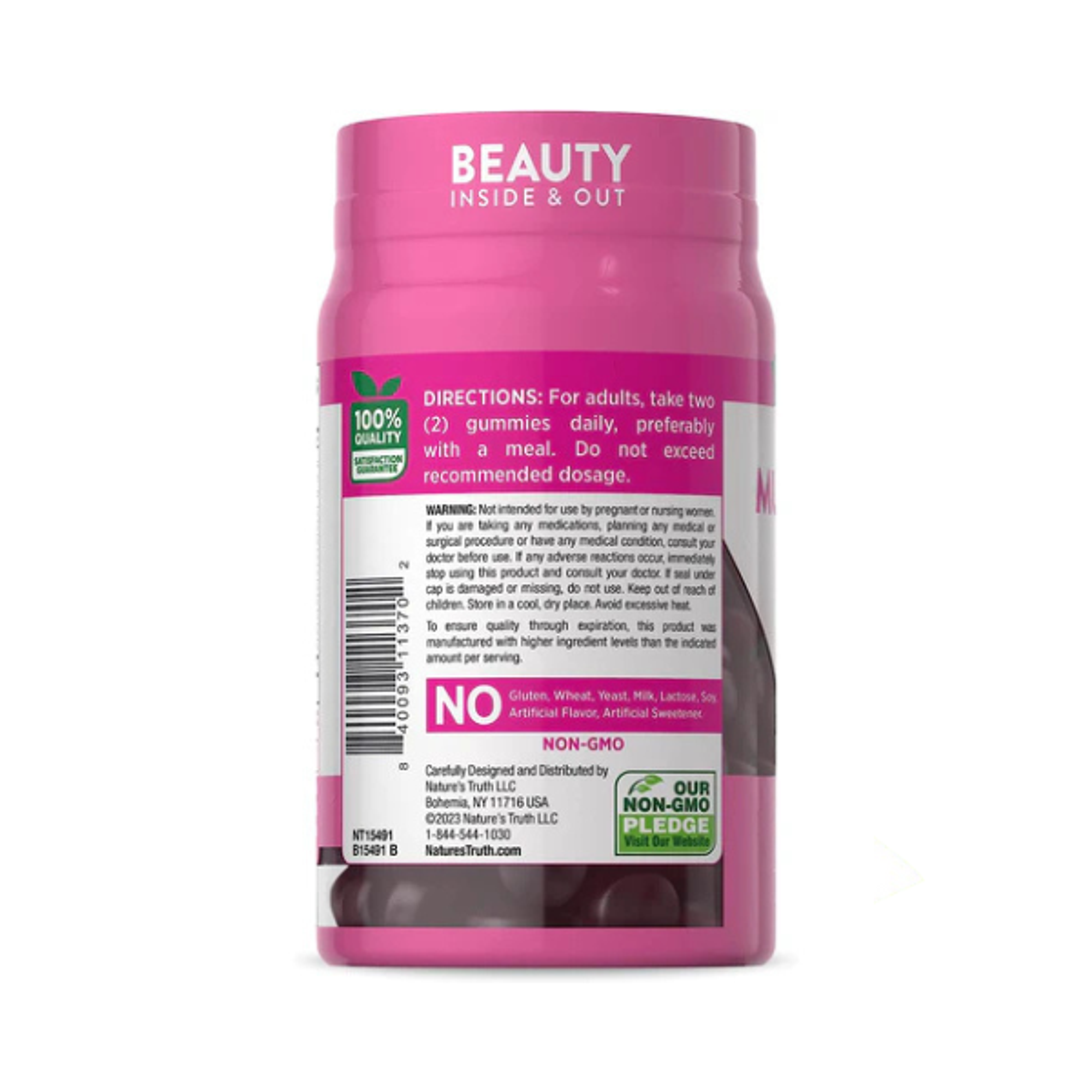 MULTIVITAMIN + COLLAGEN (multivitaminico + colageno) - fco 70 gomitas  3