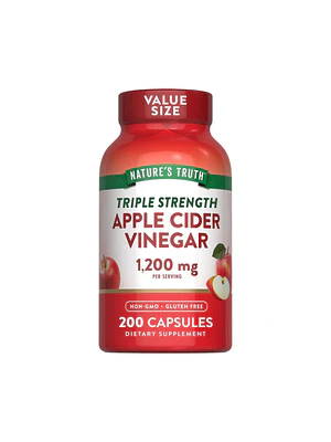 APPLE CIDER VINAGER 1200mg (vinagre de sidra de manzana) - fco 200 cap