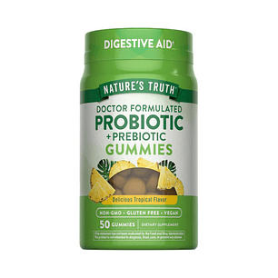 PROBIOTIC + PREBIOTIC 5mg (probiotico y prebiotico) - fco 50 gomitas 