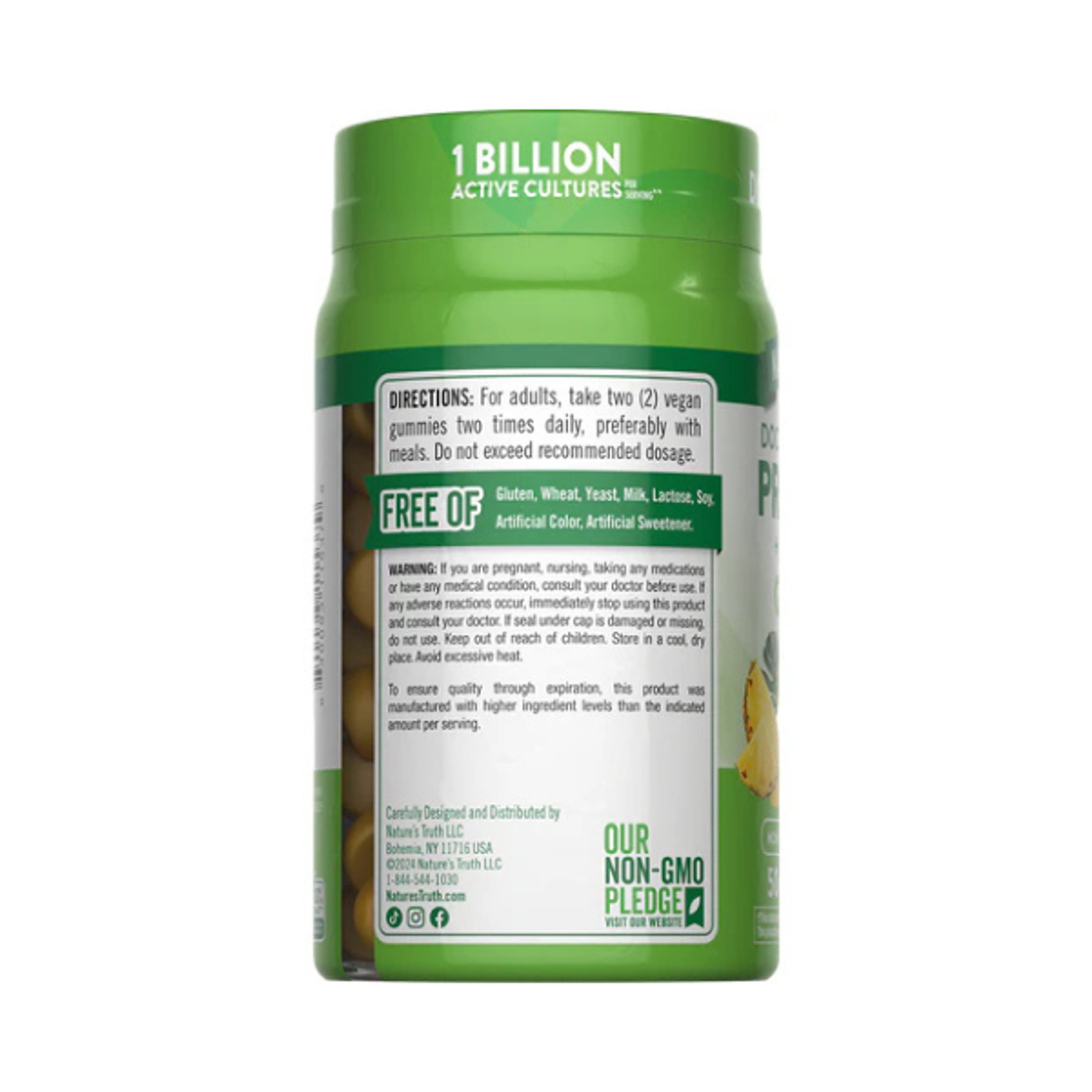 PROBIOTIC + PREBIOTIC 5mg (probiotico y prebiotico) - fco 50 gomitas  3