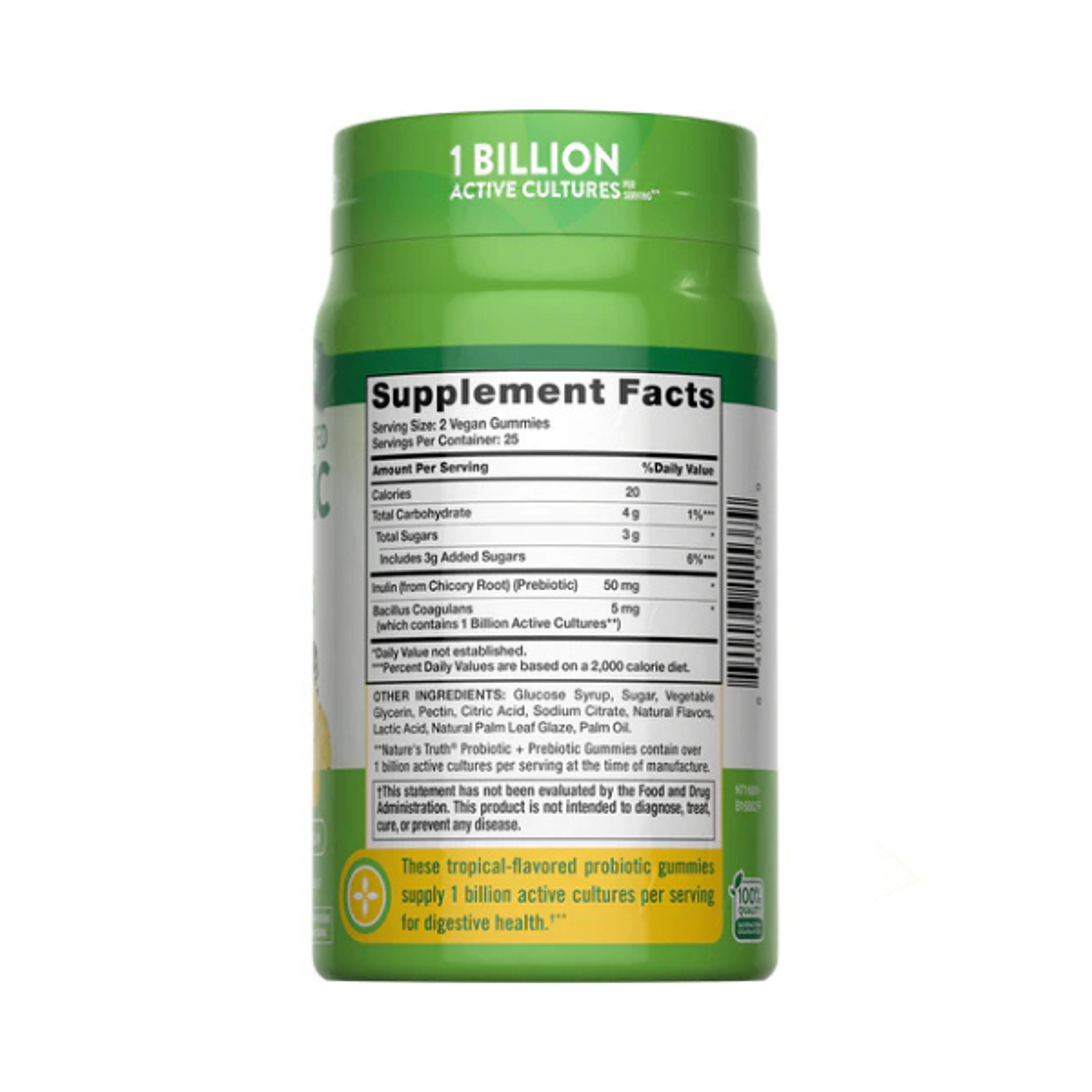 PROBIOTIC + PREBIOTIC 5mg (probiotico y prebiotico) - fco 50 gomitas  4