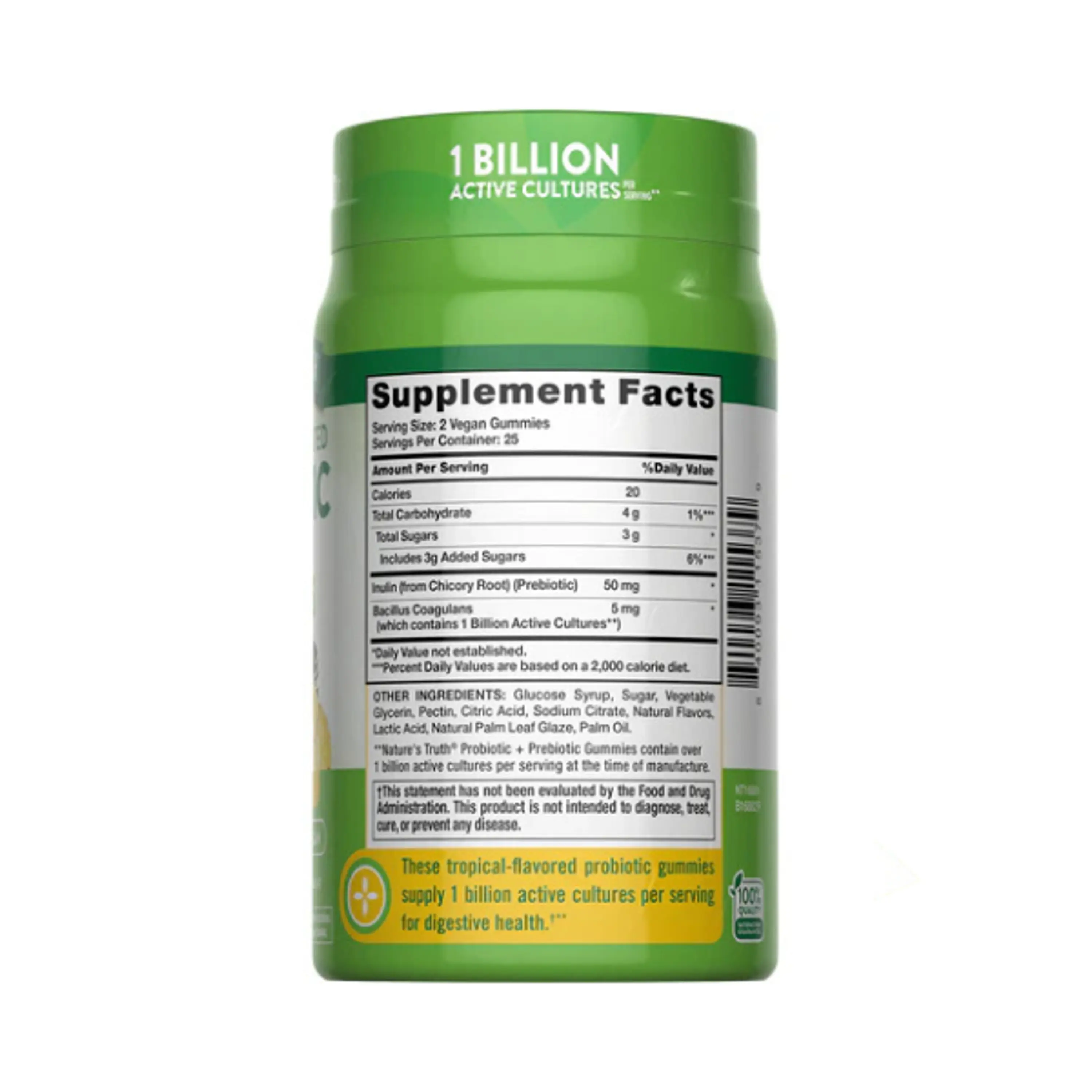 PROBIOTIC + PREBIOTIC 5mg (probiotico y prebiotico) - fco 50 gomitas  4