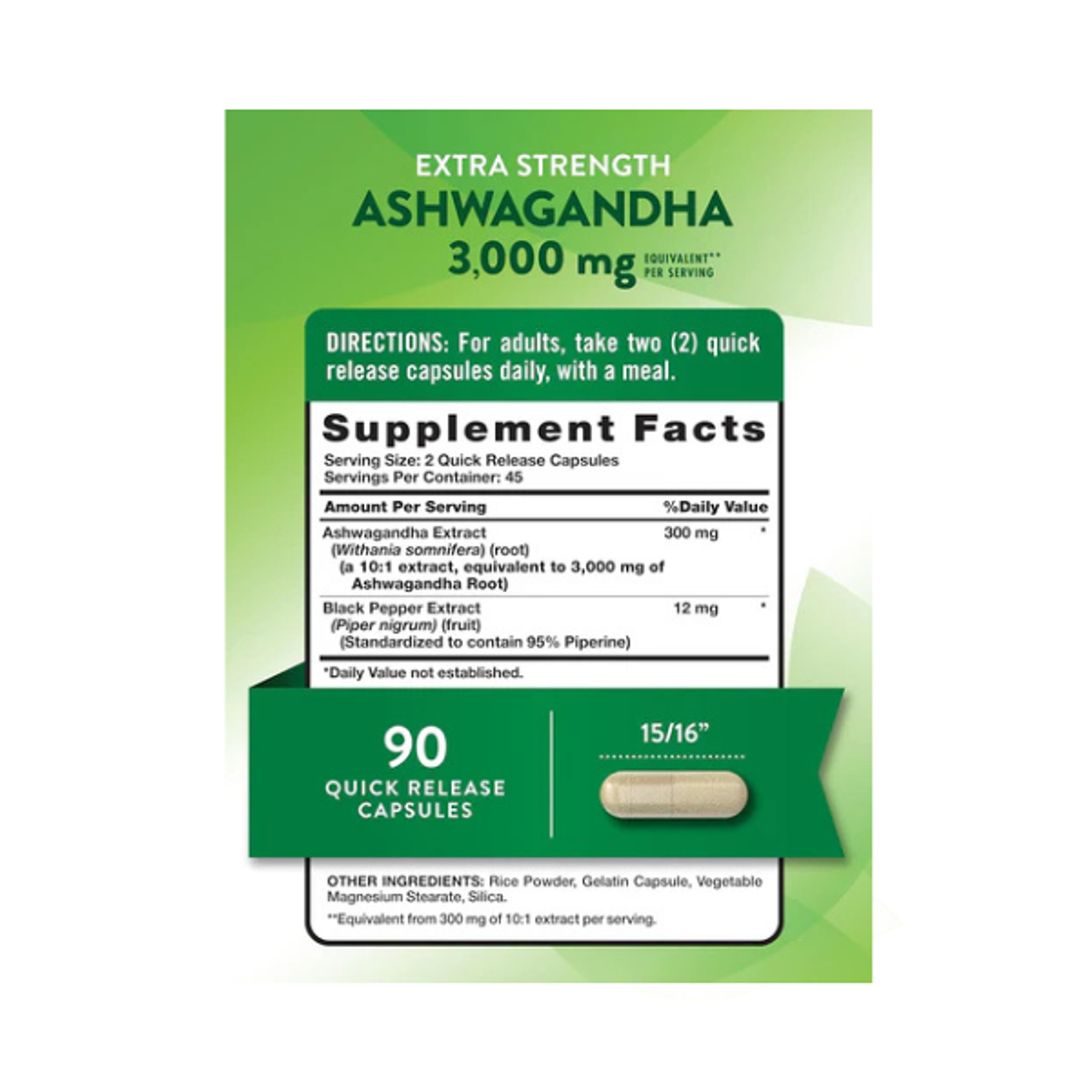 ASHWAGANDHA 3000mg - fco 90 cap  2