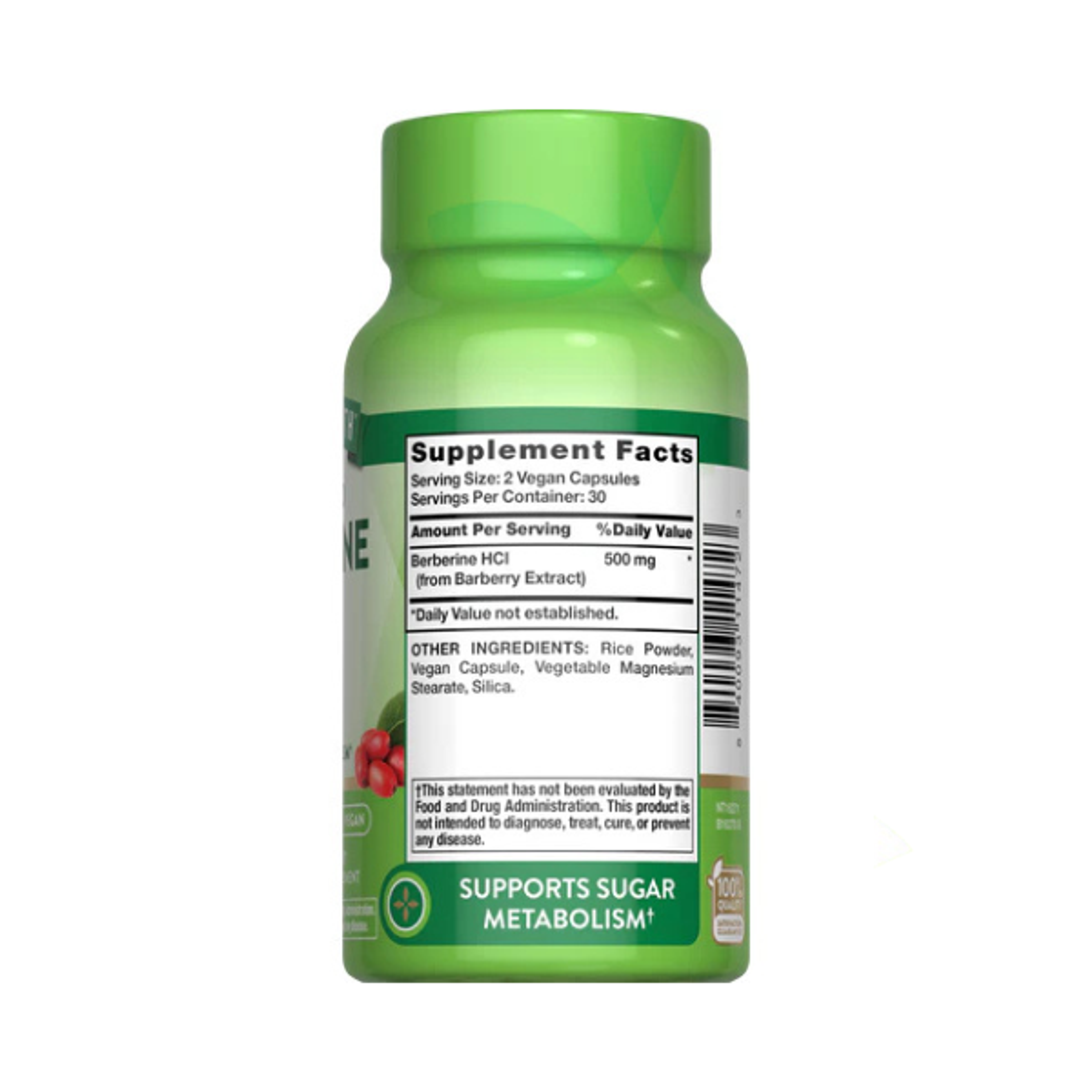 BERBERINE HCI 500mg - fco x 60 cap 4