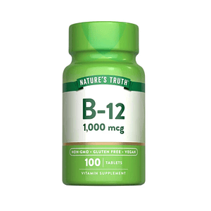 VITAMIN B-12 1,000 MCG (vitamina B-12) - fco x100 tabletas