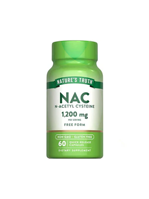 NAC N-ACETYL CYSTEINE 1200mg (acetilcisteina) - fco x 60 cap