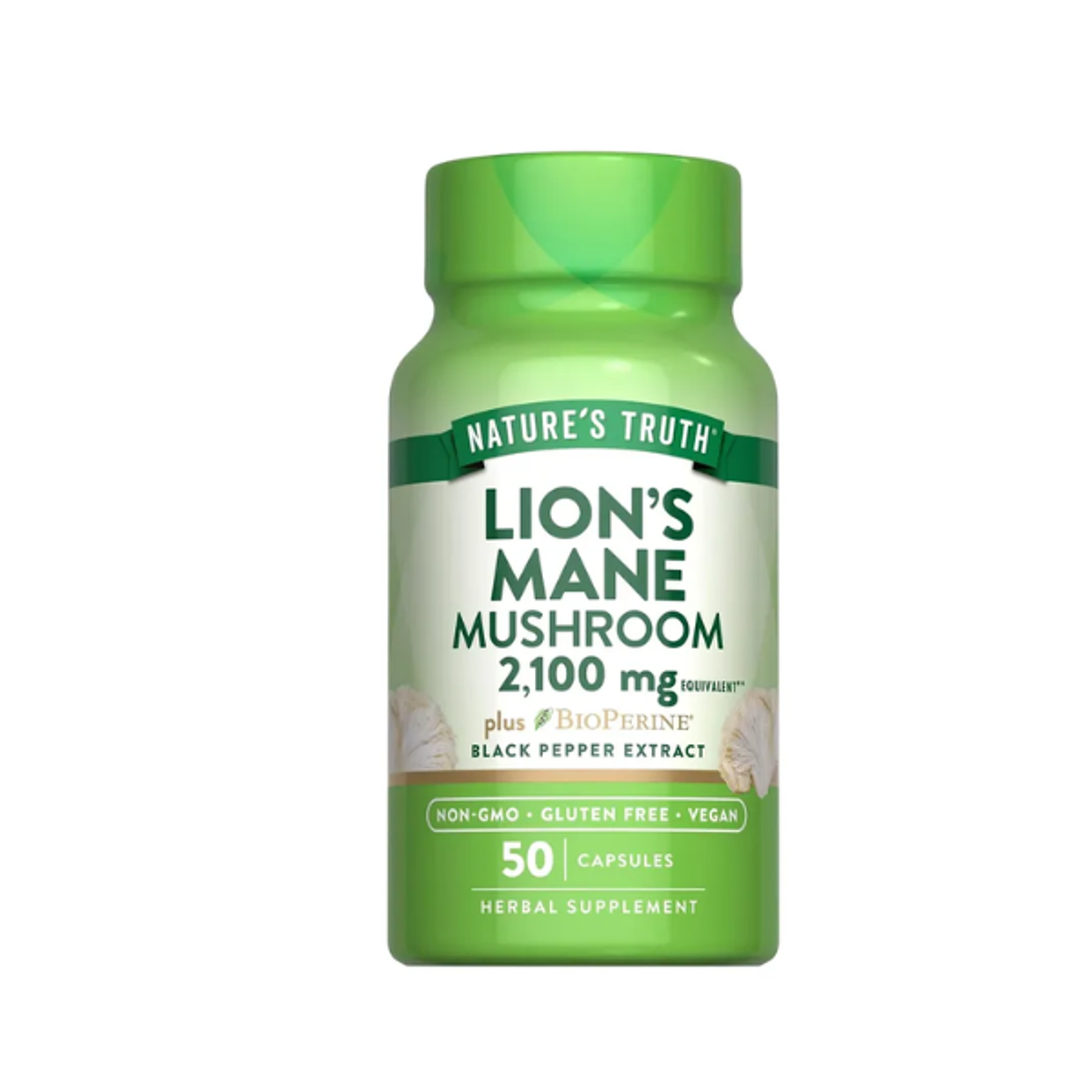  LIONS MANE 2,100 mg (melena de león) fco 50 cap. 1