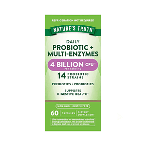 PROBIOTIC + MULTI ENZYMES 4 BILLION ( probiotico+multienzimas) - fco x 60 cap