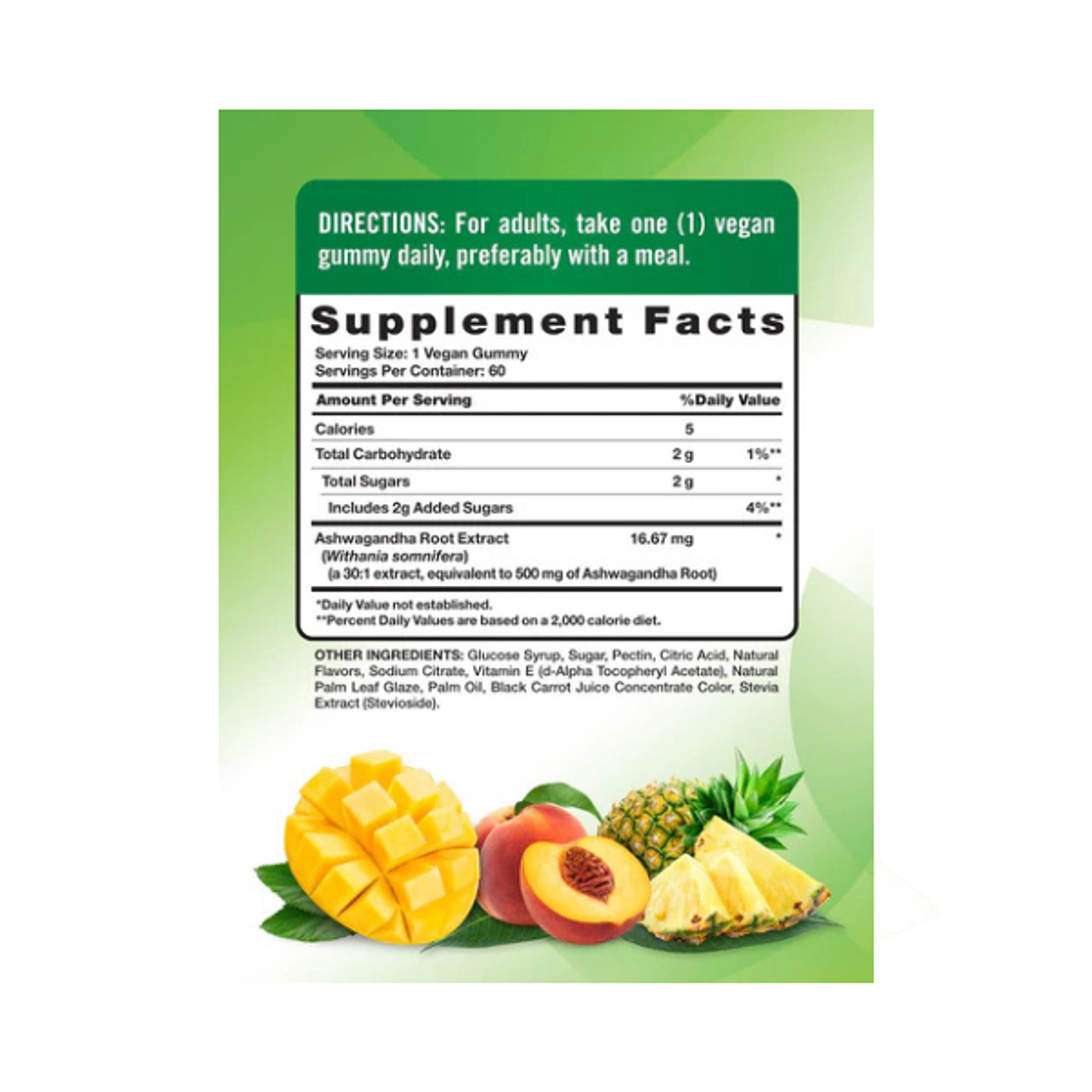 ASHWAGANDHA 500mg - fco 60 gomitas 2