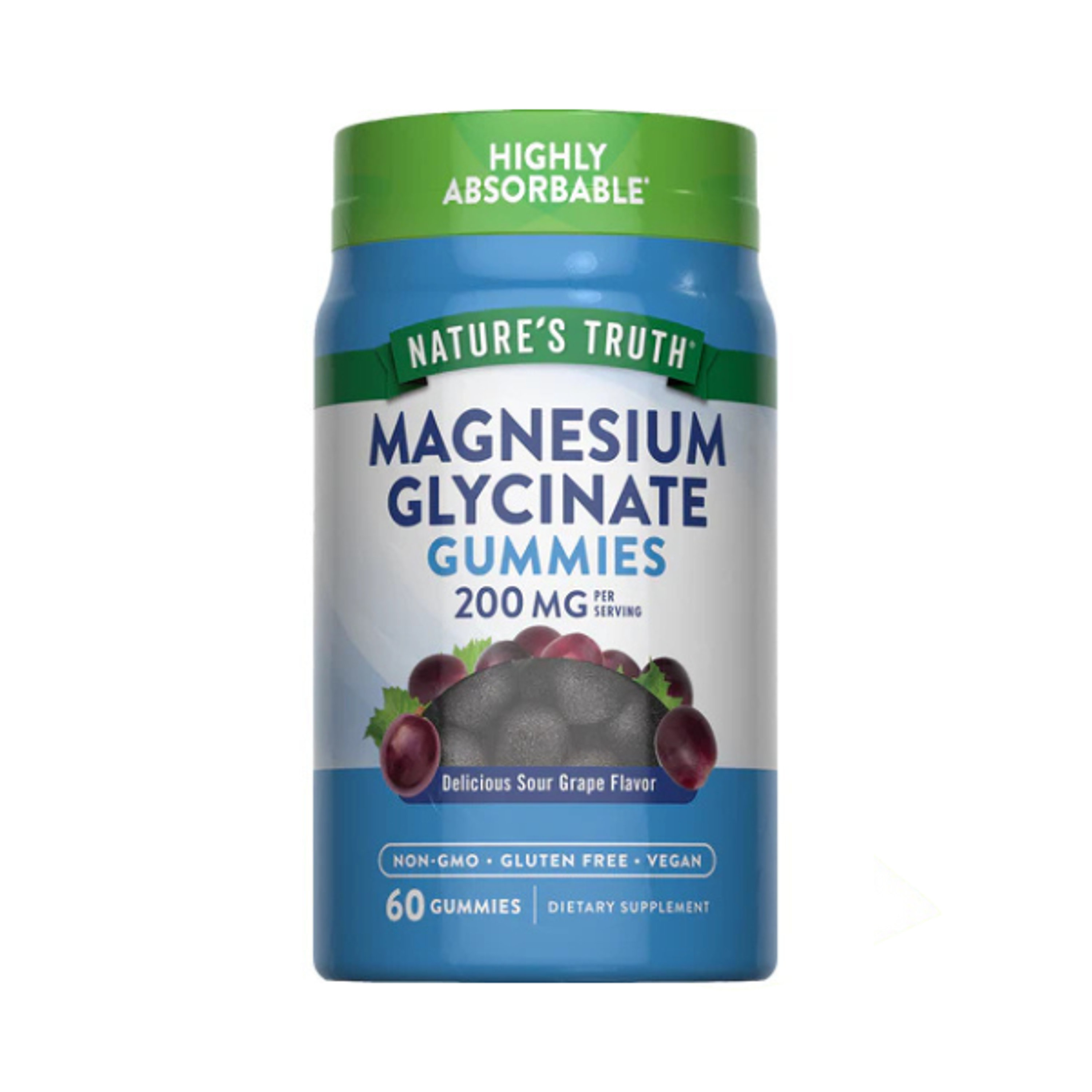 MAGNESIUM GLYCINATE 200mg (glicinato de magnesio) - fco 60 gomitas 1