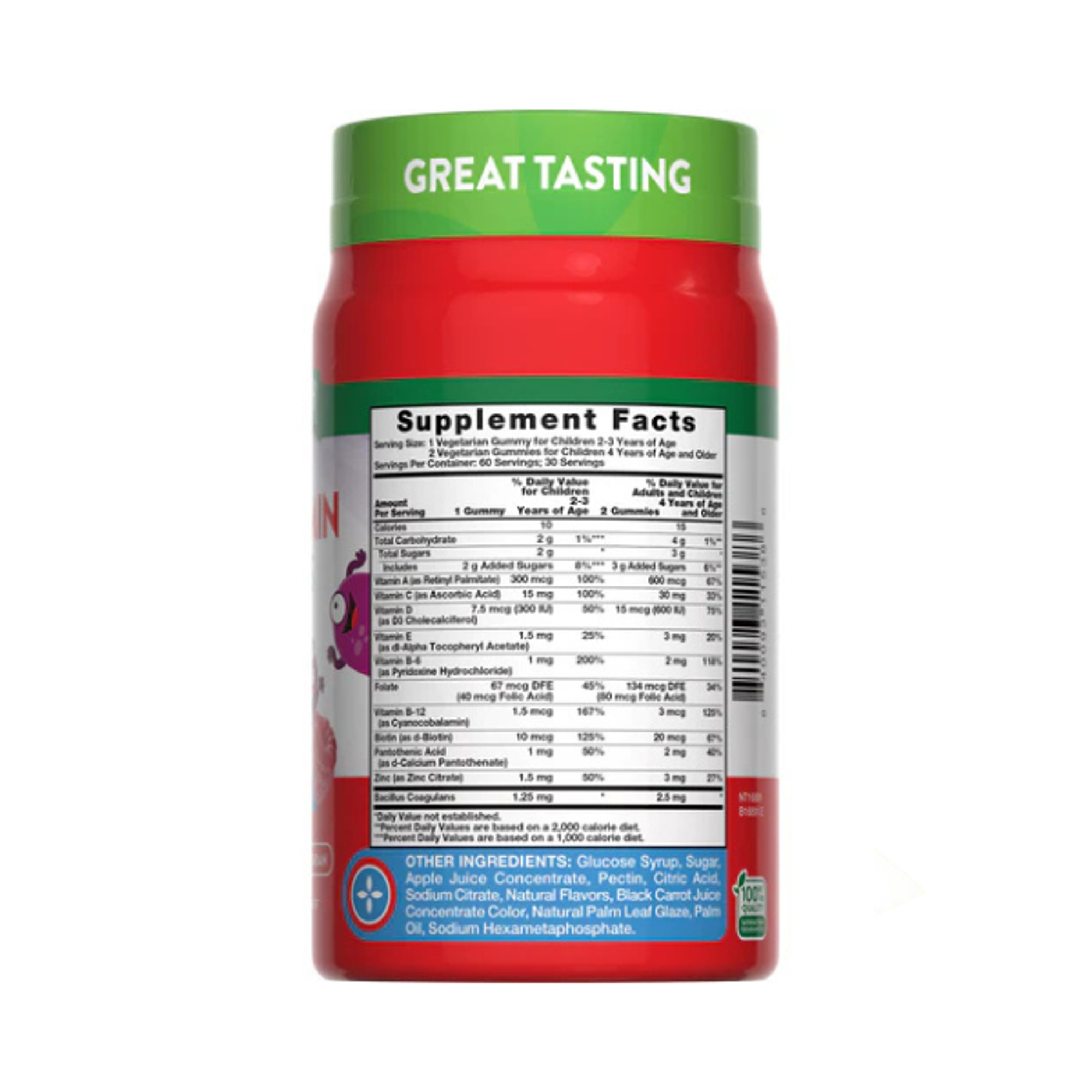 MULTIVITAMIN + PROBIOTICOS KIDS (multivitaminicos + probioticos) - fco 60 gomitas 3