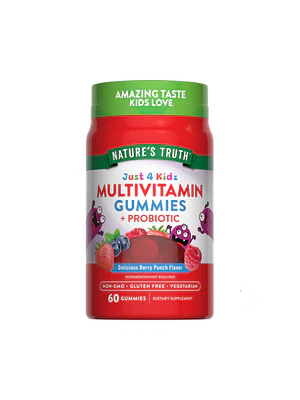 MULTIVITAMIN + PROBIOTICOS KIDS (multivitaminicos + probioticos) - fco 60 gomitas