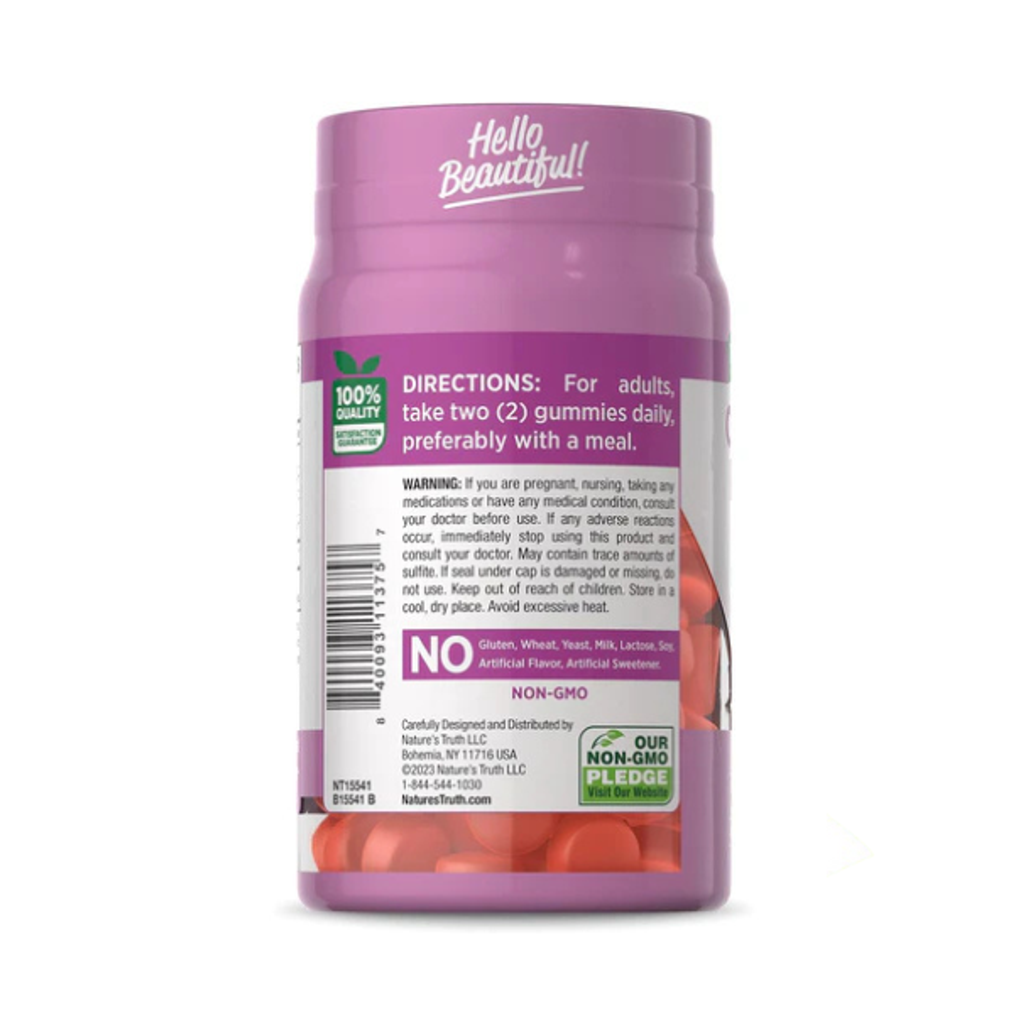 COLLAGEN PEPTIDES ( peptidos de colageno) - fco 60 gomitas 3