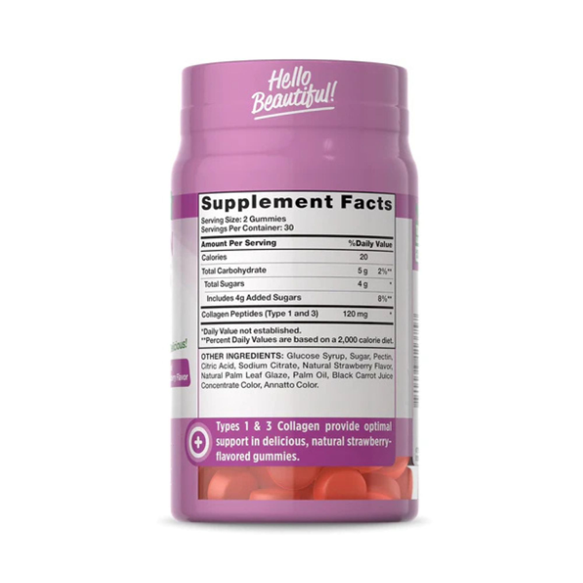 COLLAGEN PEPTIDES ( peptidos de colageno) - fco 60 gomitas 4