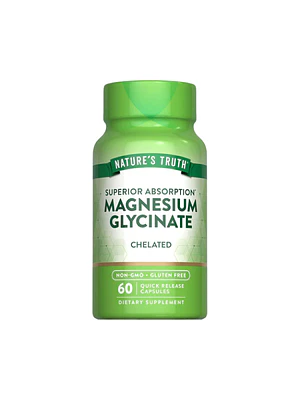 MAGNESIUM GLYCINATE 200 mg (magnesio) - Fco x 60 cap.