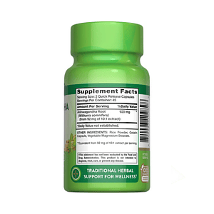 ASHWAGANDHA ROOT 920mg - fco 90 cap