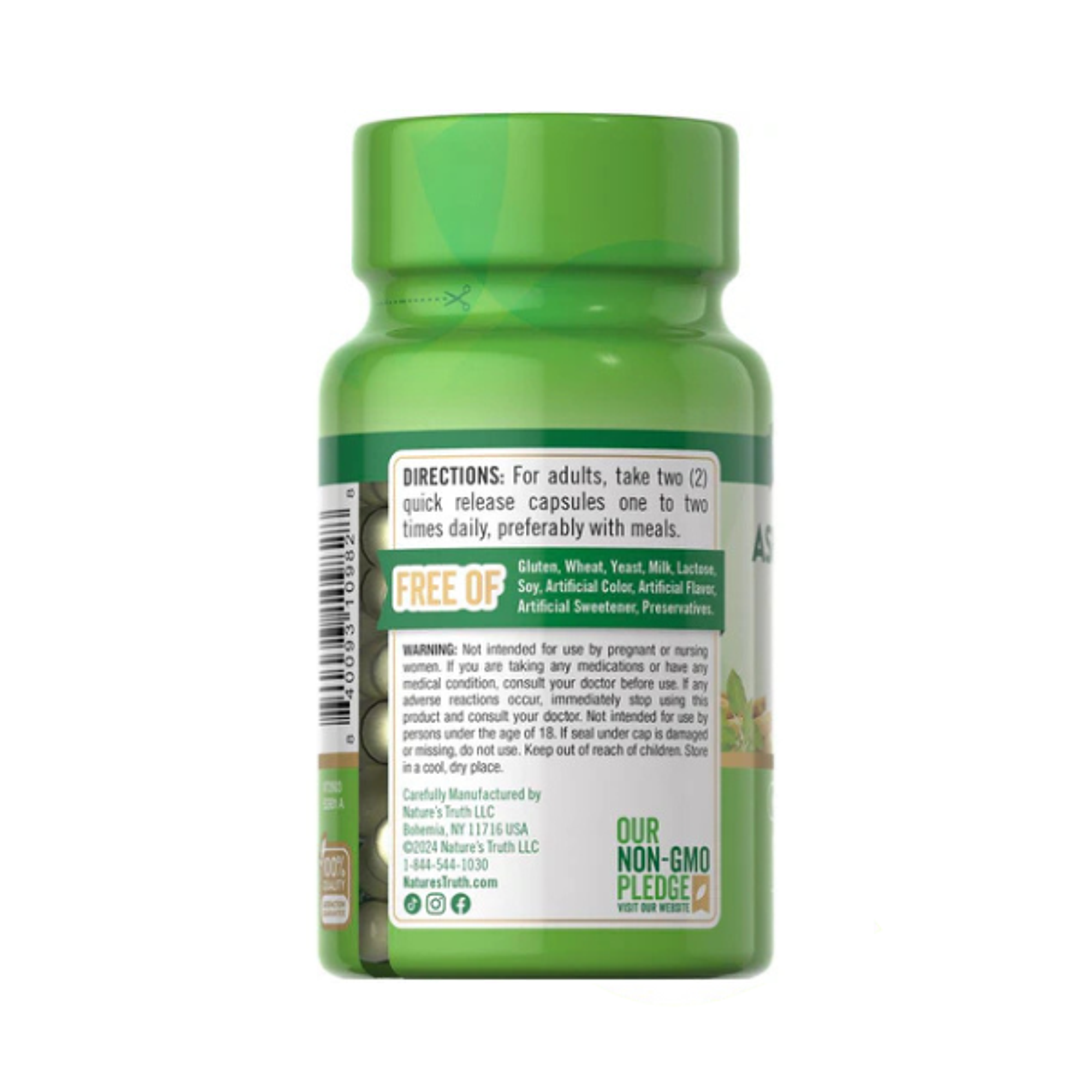 ASHWAGANDHA ROOT 920mg - fco 90 cap 4