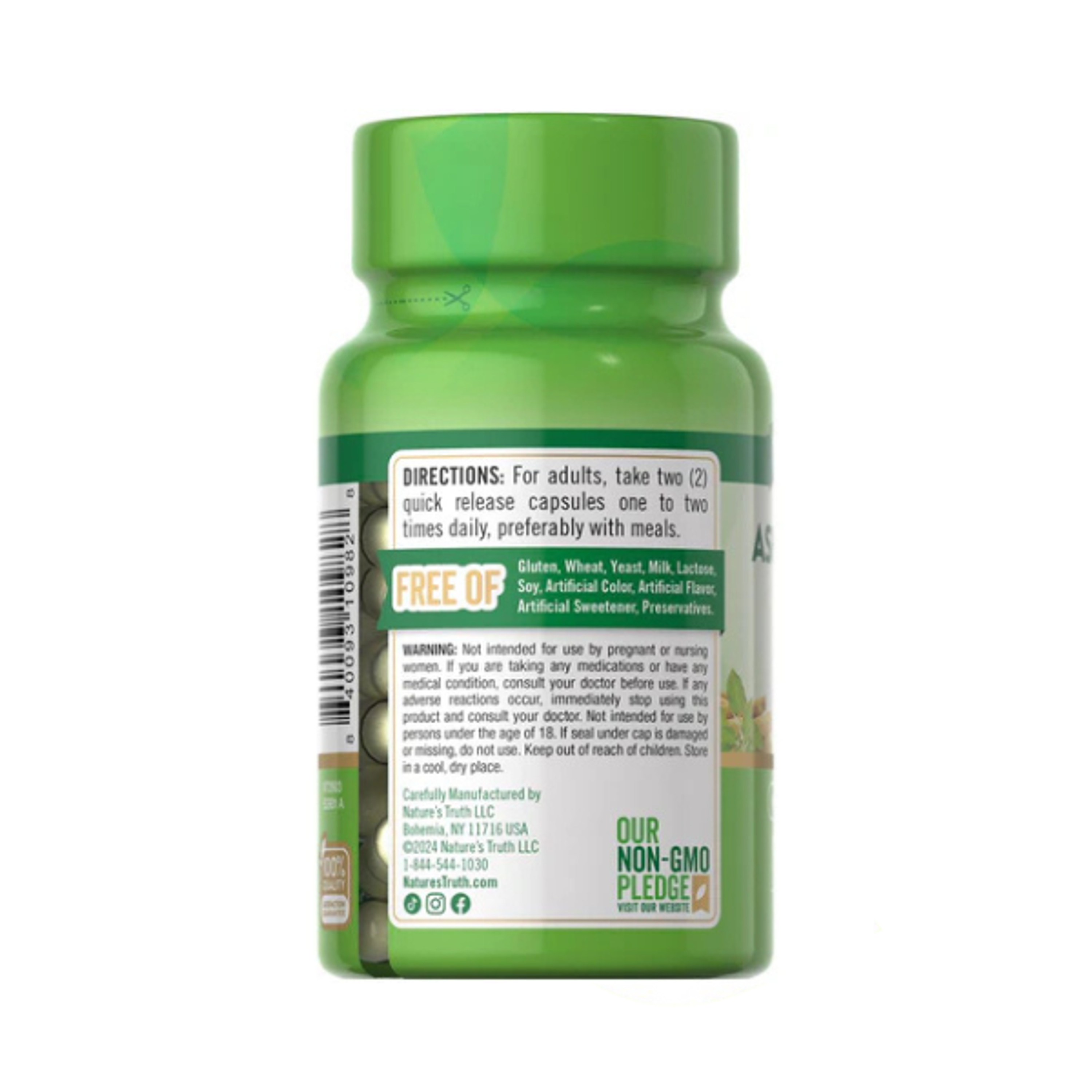 ASHWAGANDHA ROOT 920mg - fco 90 cap 4