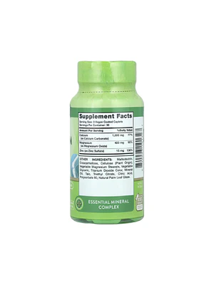 CALCUIM MAGNESIUM ZINC 1000 mg ( calcio ) - Fco x 90 cap..