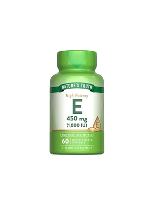  VITAMINA E 1,000 IU 450mg - fco 60 cap