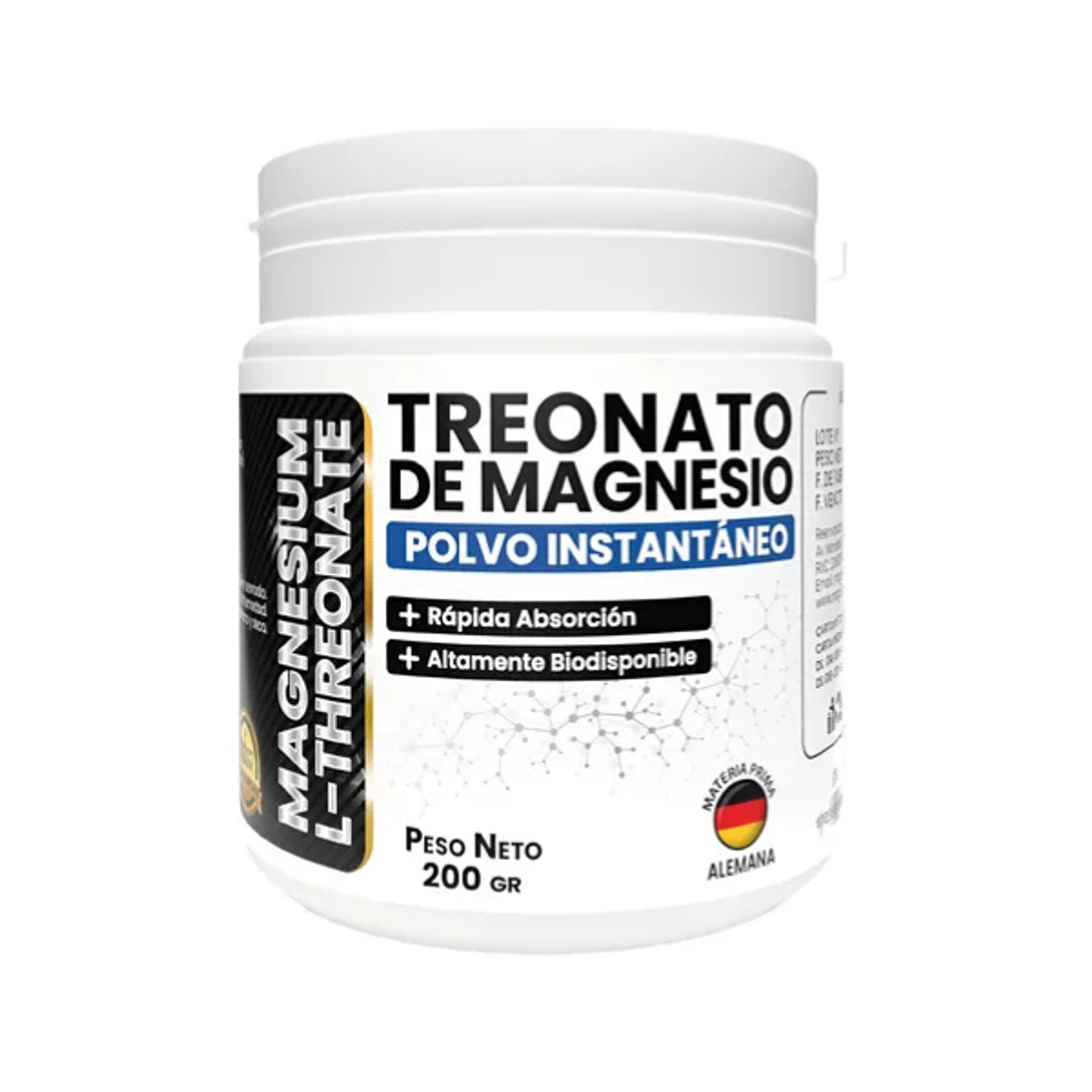 TREONATO DE MAGNESIO - Fco x 200 g. 1