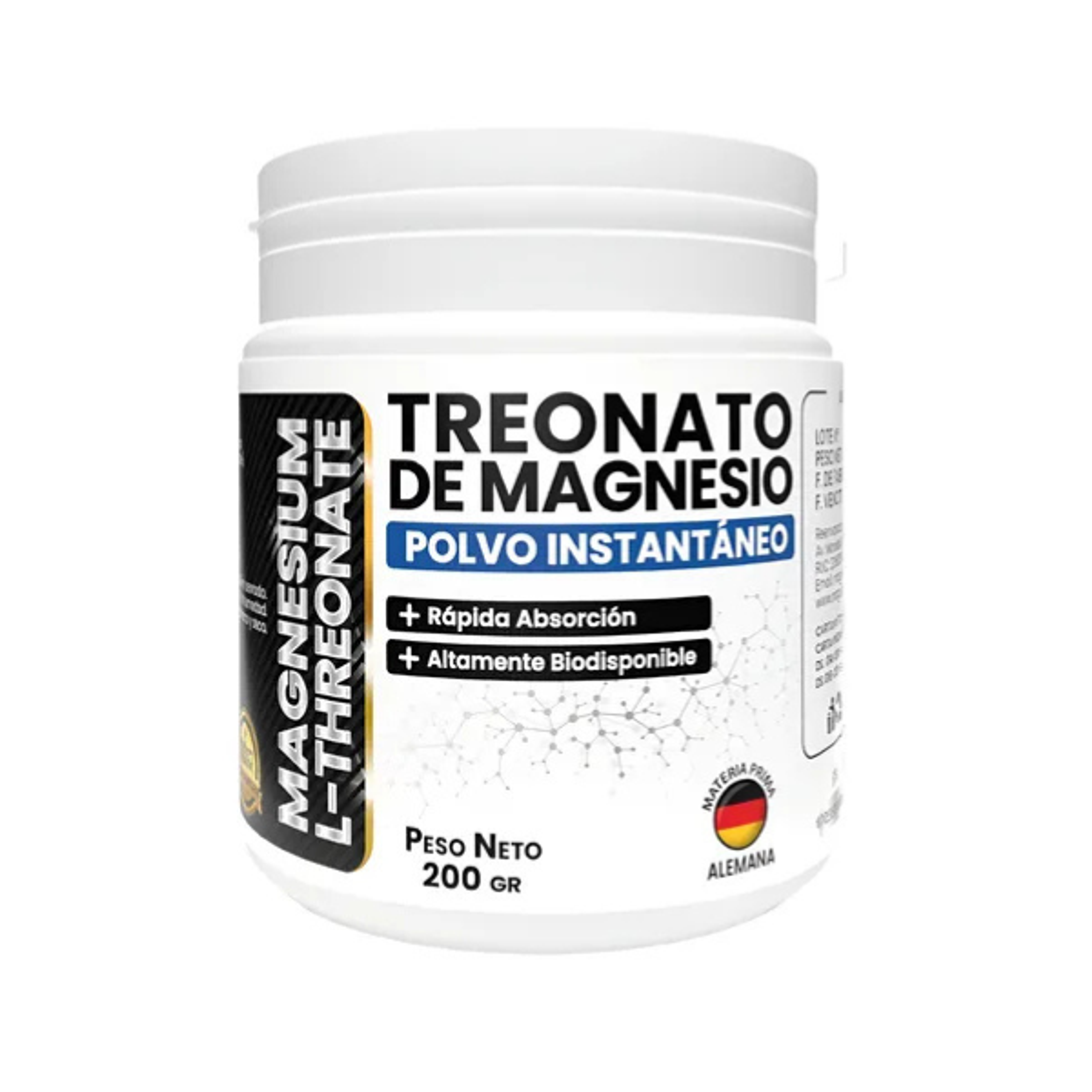 TREONATO DE MAGNESIO - Fco x 200 g. 1