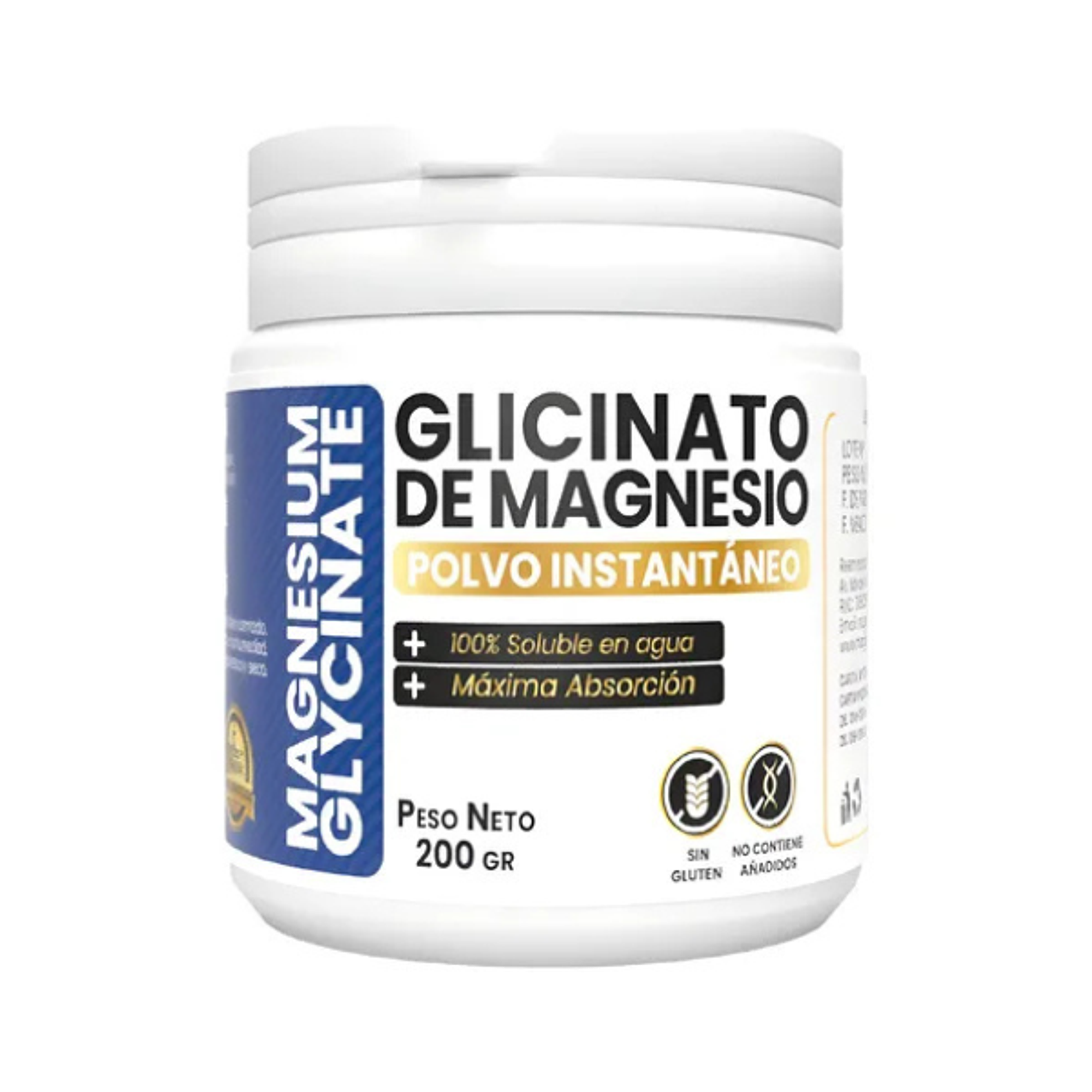 GLICINATO DE MAGNESIO - Fco x 200 g. 1
