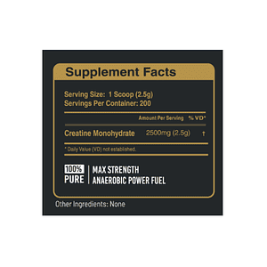 CREATINE - fco x 250 g.