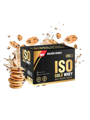 ISO GOLD WHEY caja x 15 sachets - COOKIES