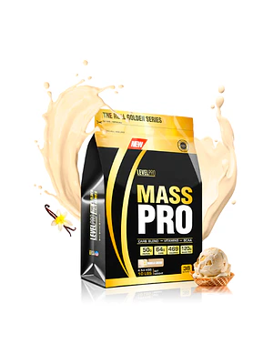 MASS PRO x 10 lb (4.54 kg) saco * 38s - VAINILLA