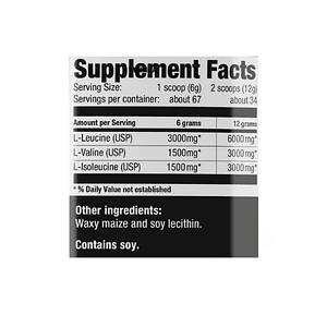 BCAA 12000 x 457 g.(16.1 OZ) - ORANGE * 60 serv