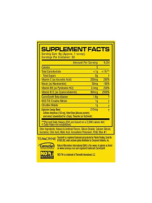 C4 ORIGINAL PRE-WORKOUT * MANGO FOXTROT - fco x 186 g (6.56 oz) / 30 ser