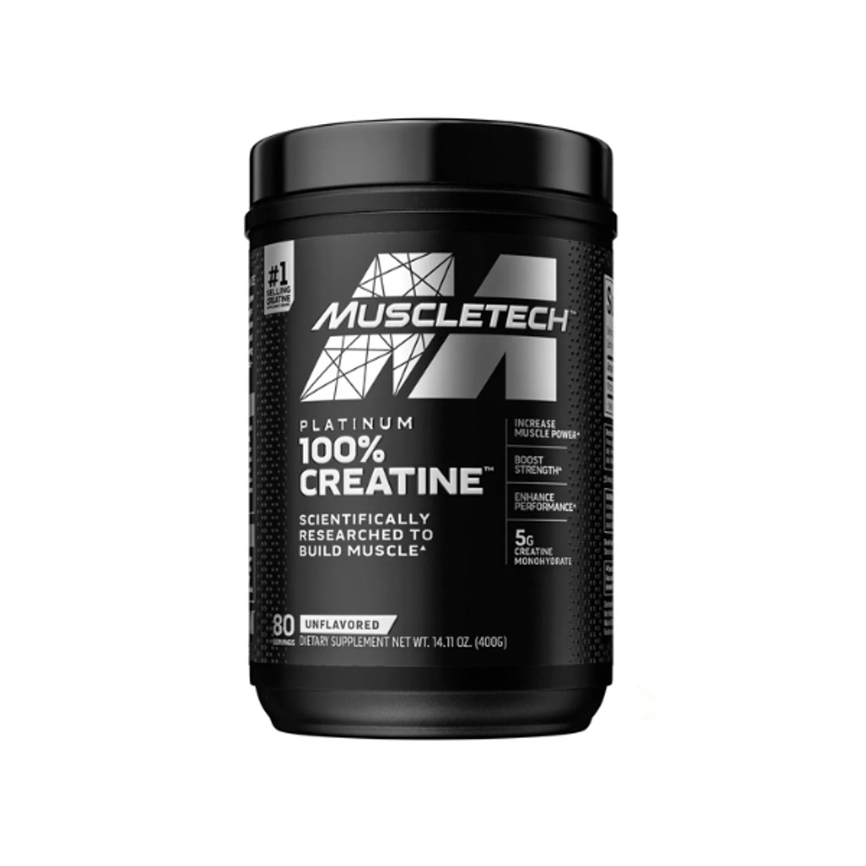 PLATINUM 100% CREATINE 400G (80SERV) 1