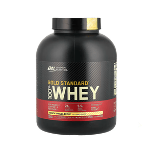 GOLD STANDARD 100% Whey 5 lb ( 2.27 kg) pote - VAINILLA